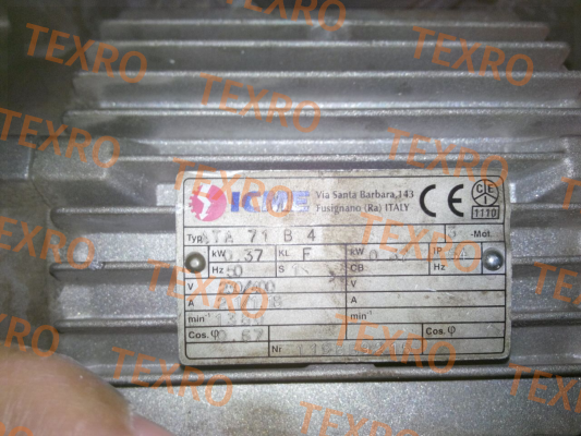 Icme Motor-Shaft For TYP: TA 71 B 4 