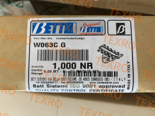 BETT SISTEMI-W063CG