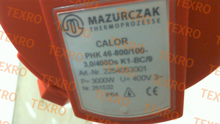 Mazurczak-P/N: 2254053001, Type: PHK 46-800/100-3,0/400Ds K1-BC/9