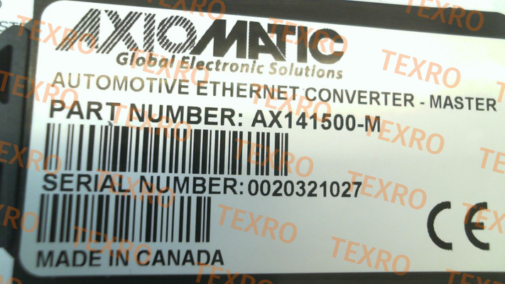 Axiomatic Technologies Corp.-Ax140500-M