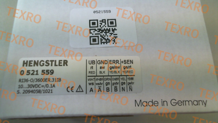 Hengstler-p/n: 0521559, Type: RI36-O/ 3600ER.31IB