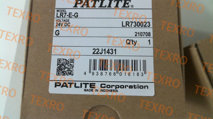 Patlite-LR7-E-G