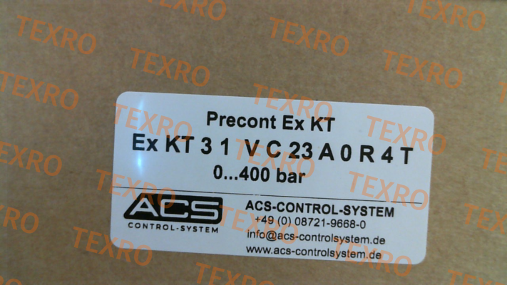 Acs Control-System-Precont Ex KT 3 1 V C 23 A 0 R 4 T