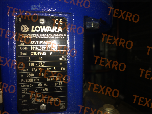 Lowara-5SV11F0306T