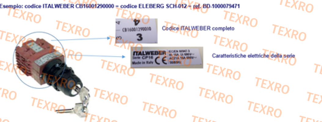 Italweber Elettra-CTCB16001290000