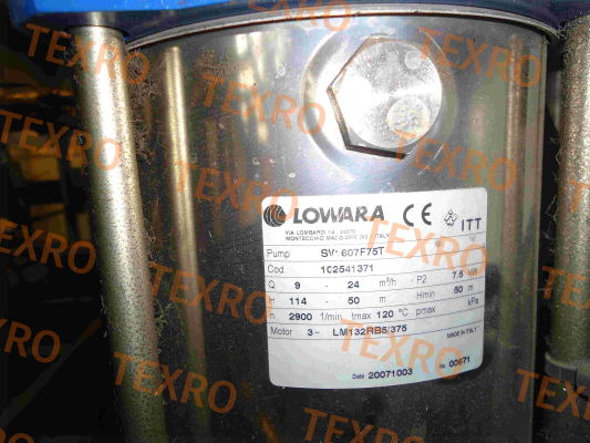 Lowara-Turbine for SV-607F75T, Cod:1C2541371 