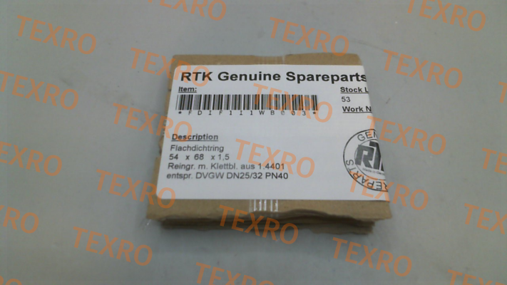 RTK Regeltechnik-DN 25/32 PN40