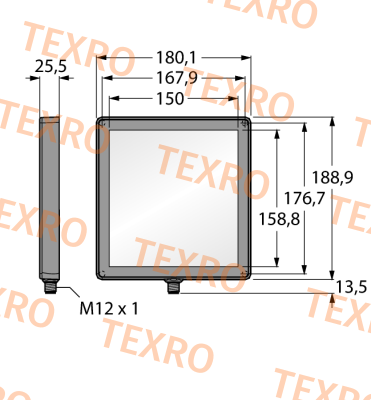 Turck-LEDIB150X150PW2-XQ