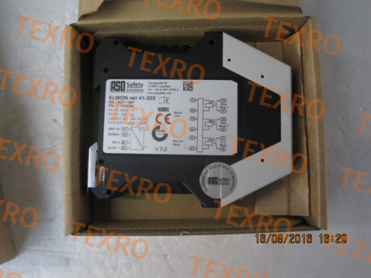 ASO SAFETY-1114-0030 (ELMON rail 41-322) 