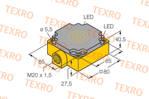 Turck-NI40-CP80-VP4X2/S100