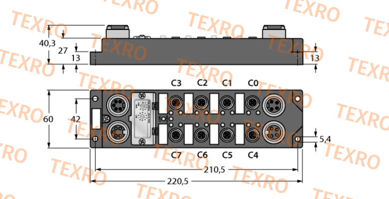 Turck-FDNP-S0808G-TT