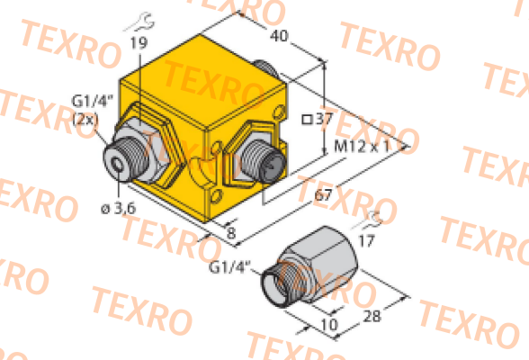 Turck-FCIC-G1/4A4P-LIL-H1141/2.0