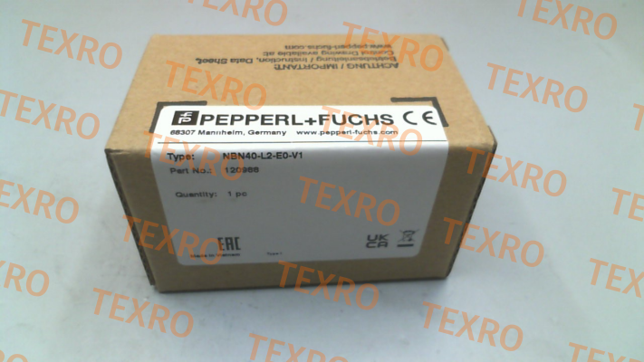 Pepperl-Fuchs-p/n: 120988, Type: NBN40-L2-E0-V1