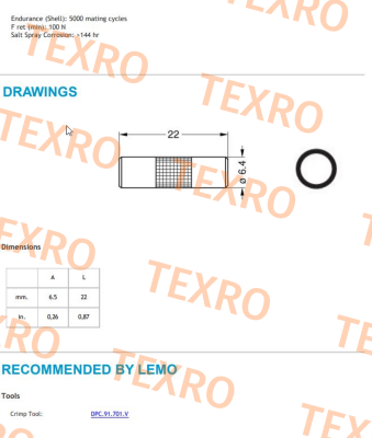 Lemo-RMA.00.250.NTM