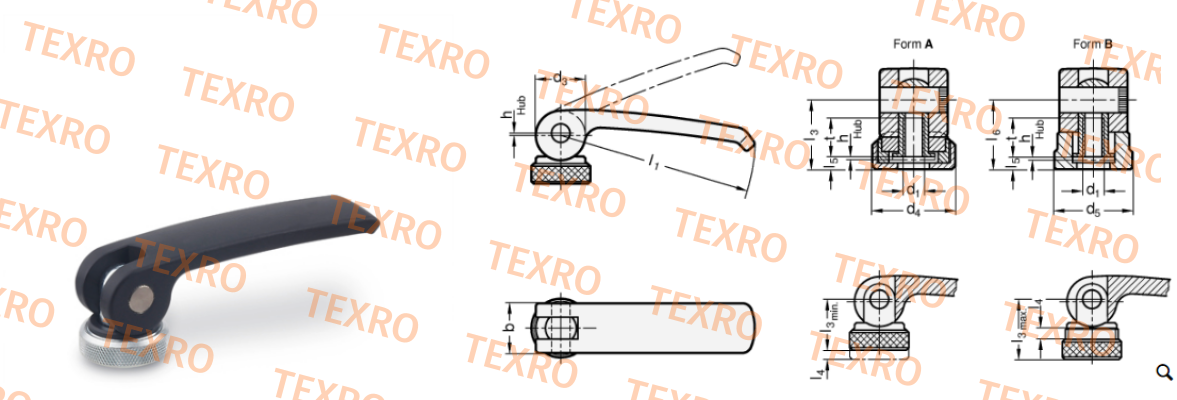 Elesa Ganter-GN 927-101-M10-A-B 