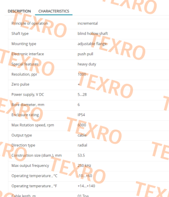 Eltra Encoder-EL53A1000Z5/28P6X6PR