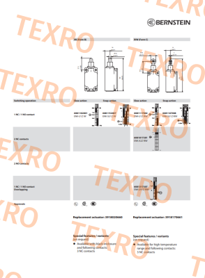 Bernstein-P/N: 6181118143 Type: ENK-U1Z RW