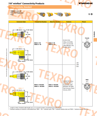 Turck-WKM31-40/S759