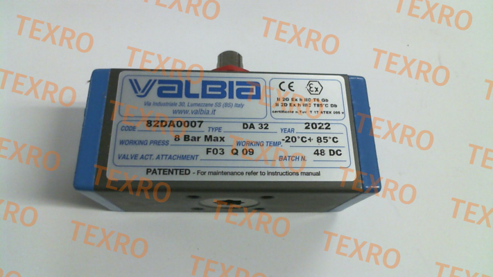 Valbia-Type 82DA0007 / DA32