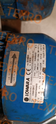 Lowara-C0500/22K/C old version, new version 104491070XNXPD  /  Type:  CO500/22K/D ELP 23/40