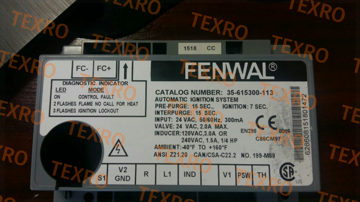 FENWAL-35-615300-113 OEM 