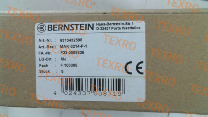 Bernstein-MAK-3214-P-1 / 6310432598