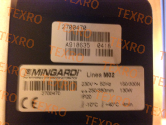 Mingardi-Linea M02  2700470