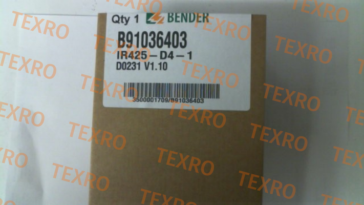 Bender-p/n: B91036403, Type: IR425-D4-1