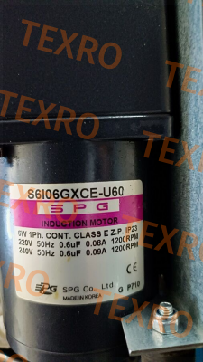 Spg Motor-S6I06GXCE-U60